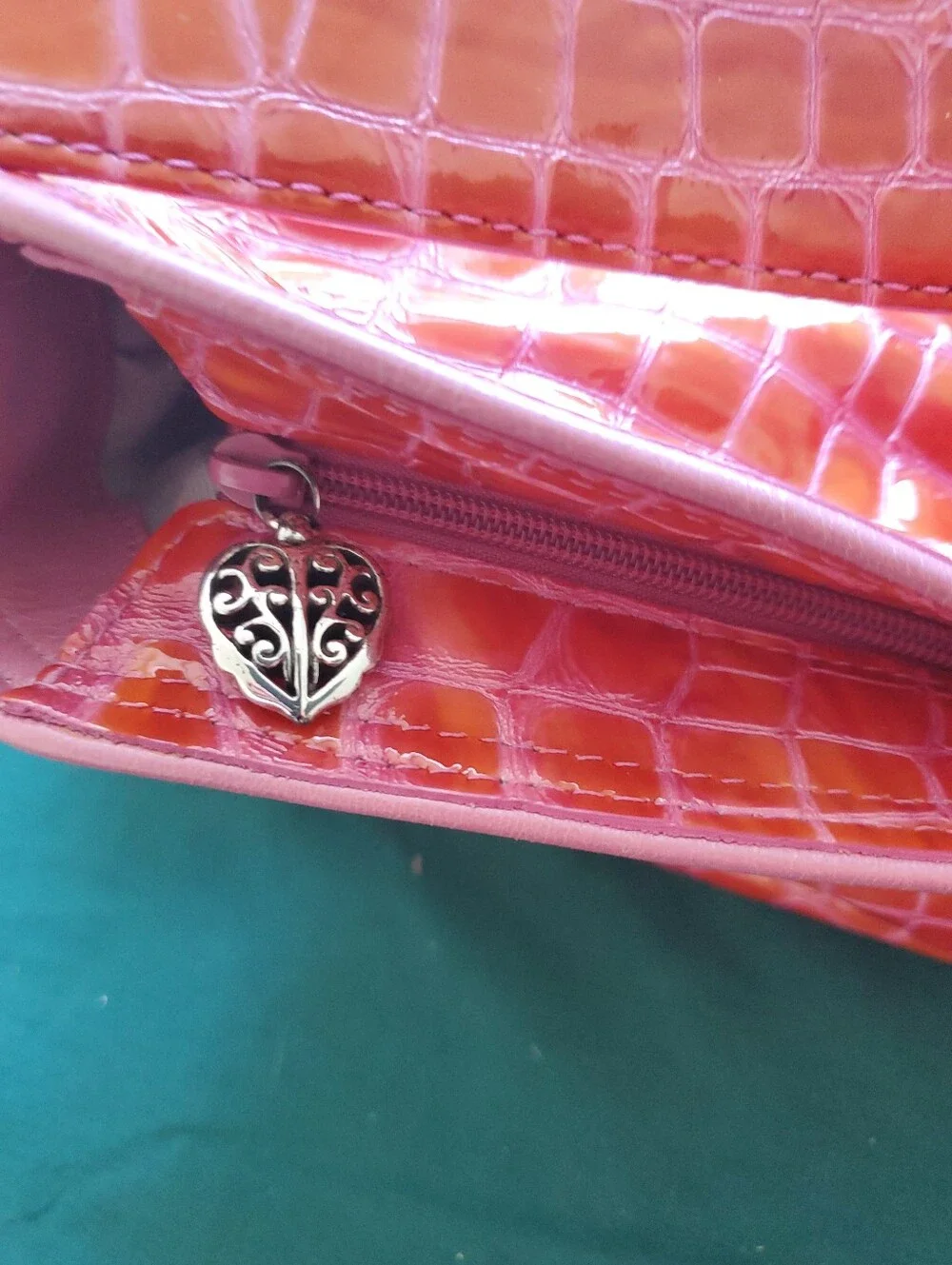 Brighton Cher Medium Shoulder Bag - Pink Hope, Faith, Love Edition